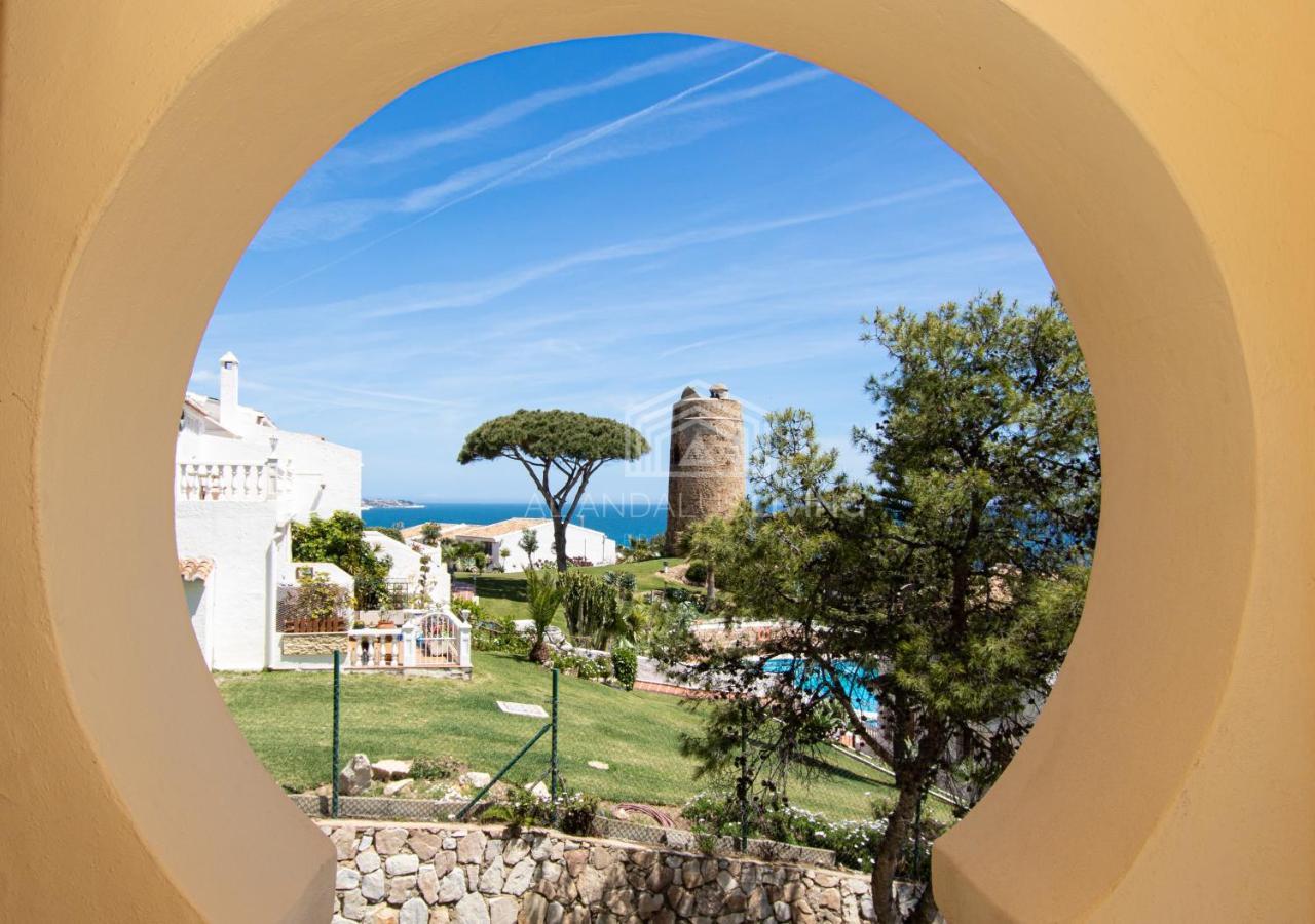 Panoramic Sea Views And Direct Access To The Beach From The Community In Torrenueva Apartamento Málaga Exterior foto